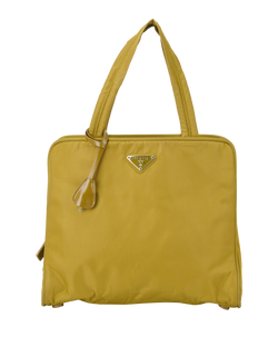 Small Tote, Nylon, Green, MII, CL/K, 2*